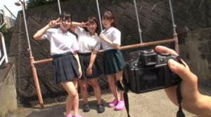 水球と先輩と卒アル撮影