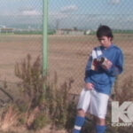 野外運動場で爽やかサッカー部員がオナニー発射！！