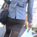 巨尻人妻尾行押し込み○○○