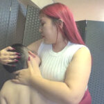 汗まみれワキ肉で顔面密封