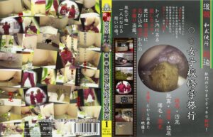 後覗超迫 盗撮 和式便所 ○○女子校修学旅行1