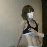 貧乳ジムインストラクター 屈辱拘束身体測定