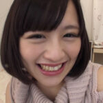 葉月もえちゃんの舌・口内自撮り＆主観口臭嗅がせ