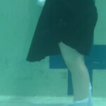 水中着替え 制服～部活着