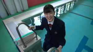 はりきり着衣水泳体験リポート