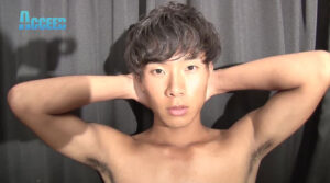 「竜聖」男に責められ暴発射精！！