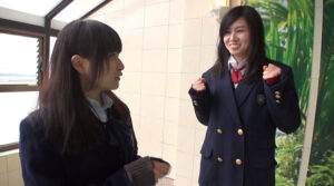 制服での特別練習