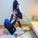 妹と兄弟喧嘩！電気アンマを掛けられ逝かされてしまう