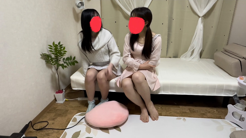 みーなちゃんは梨央ちゃんの電気アンマに耐えられるか？