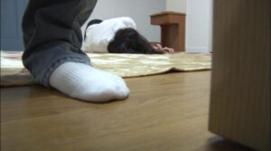 泥○して帰って来た姉を○す弟の○撮映像