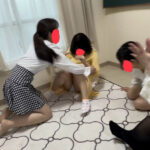 3人がかりで押さえつけられ電気アンマ＆くすぐり！永衣