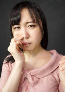 鼻観察 鼻フェチに捧げる鼻動画 ゆずりはえな