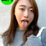 街角で声をかけて口内観察させてもらう ゆゆちゃん