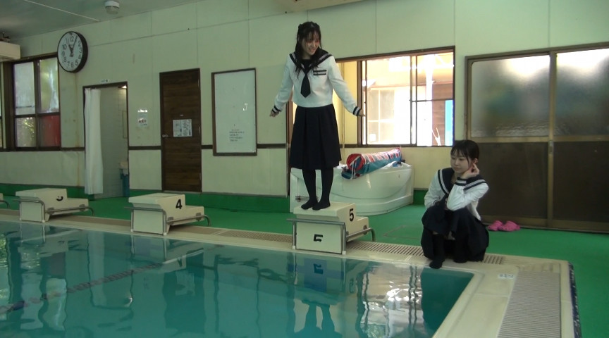 新設プールのフライング