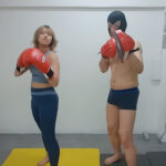 かなめ様のボクシングトレーニング＆ぼこリンチその1