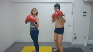 かなめ様のボクシングトレーニング＆ぼこリンチその1