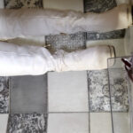 あみちゃんのカラーガード隊でザリガニ駆除白ブーツ編