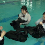 恒例の制服交換