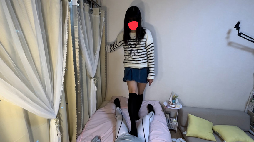 ららちゃん 初対面女子に電気アンマで逝かされまくる